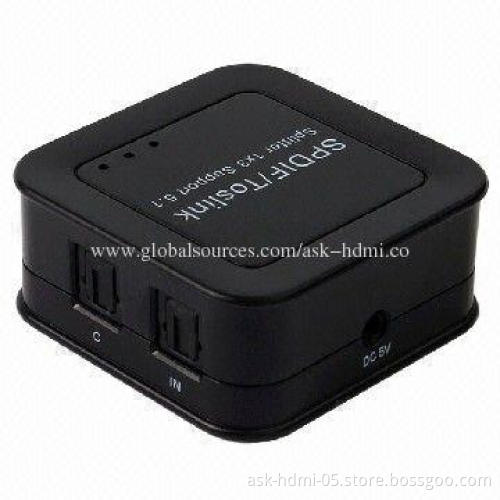 SPDIF/TosLink Digital Optical Audio 1x3 Splitters